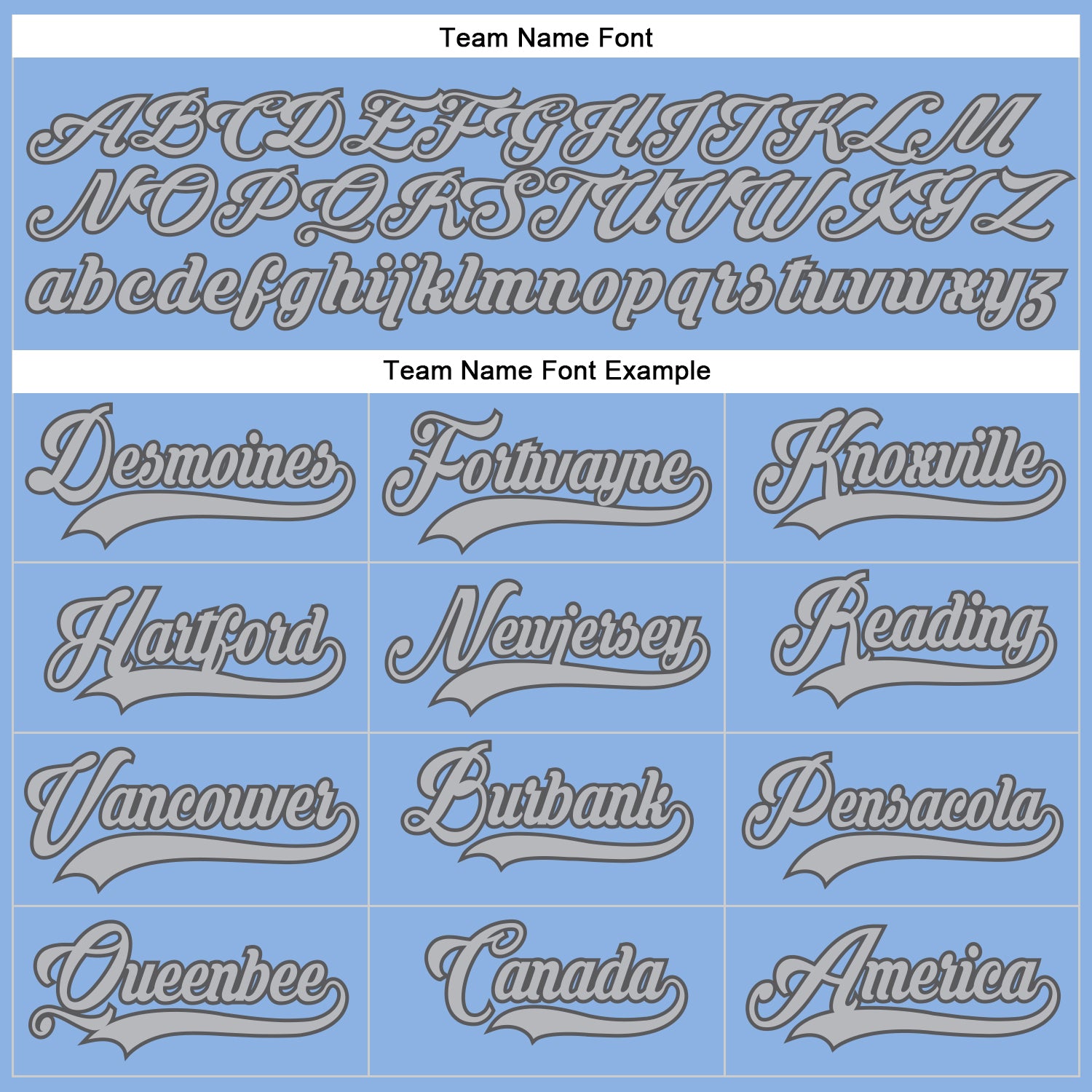 Custom Light Blue Gray-Steel Gray Hockey Lace Neck Jersey