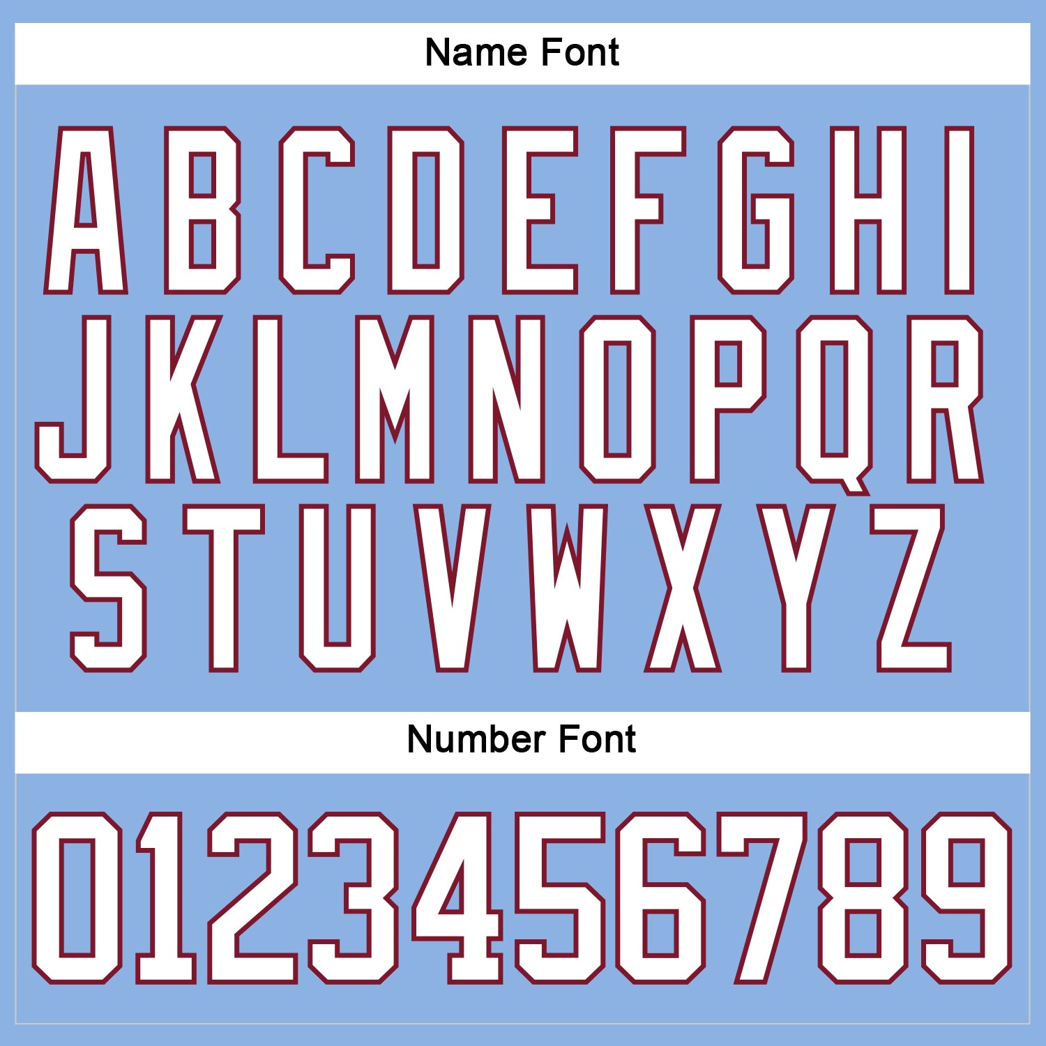 Custom Light Blue White-Crimson Hockey Lace Neck Jersey