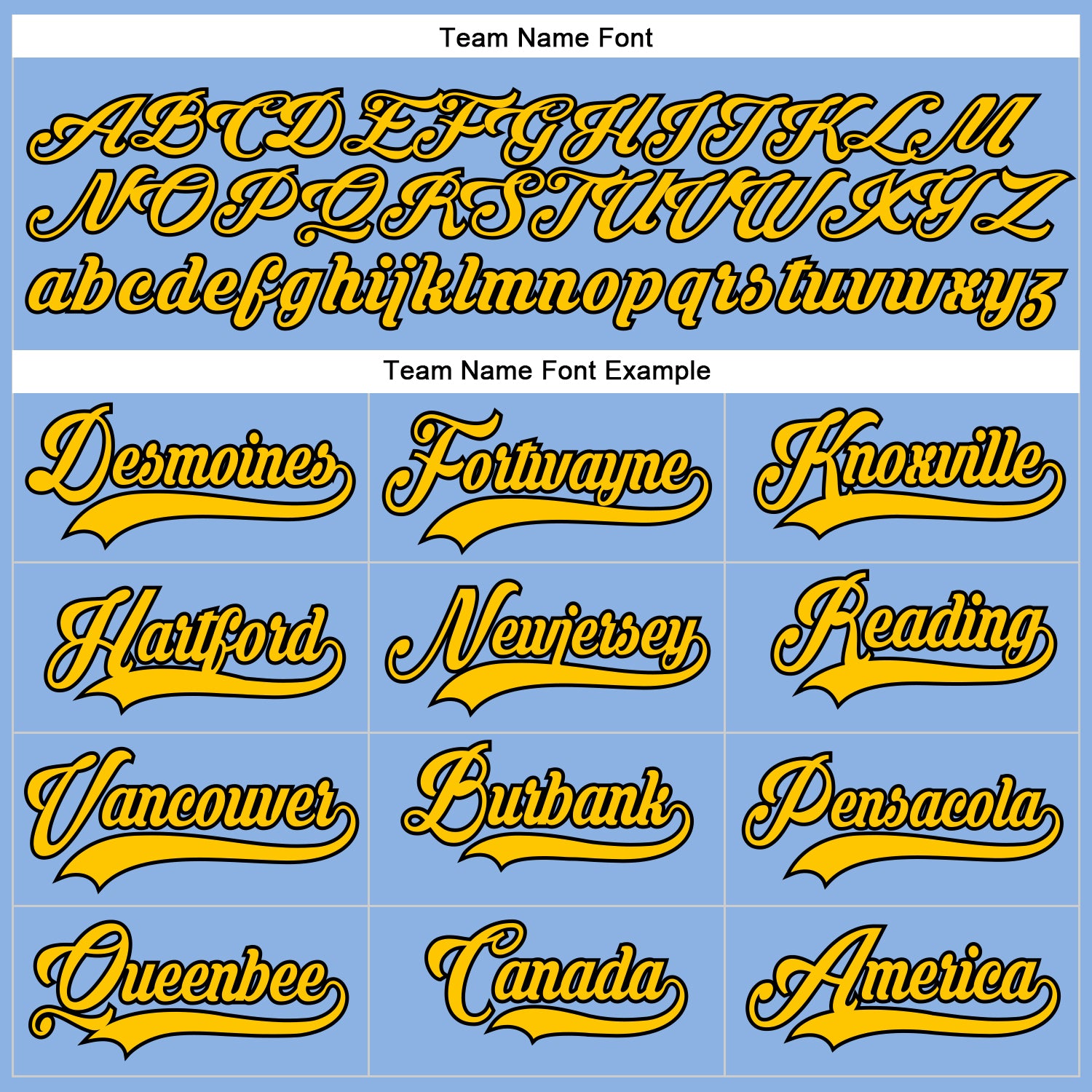 Custom Light Blue Yellow-Black Hockey Lace Neck Jersey