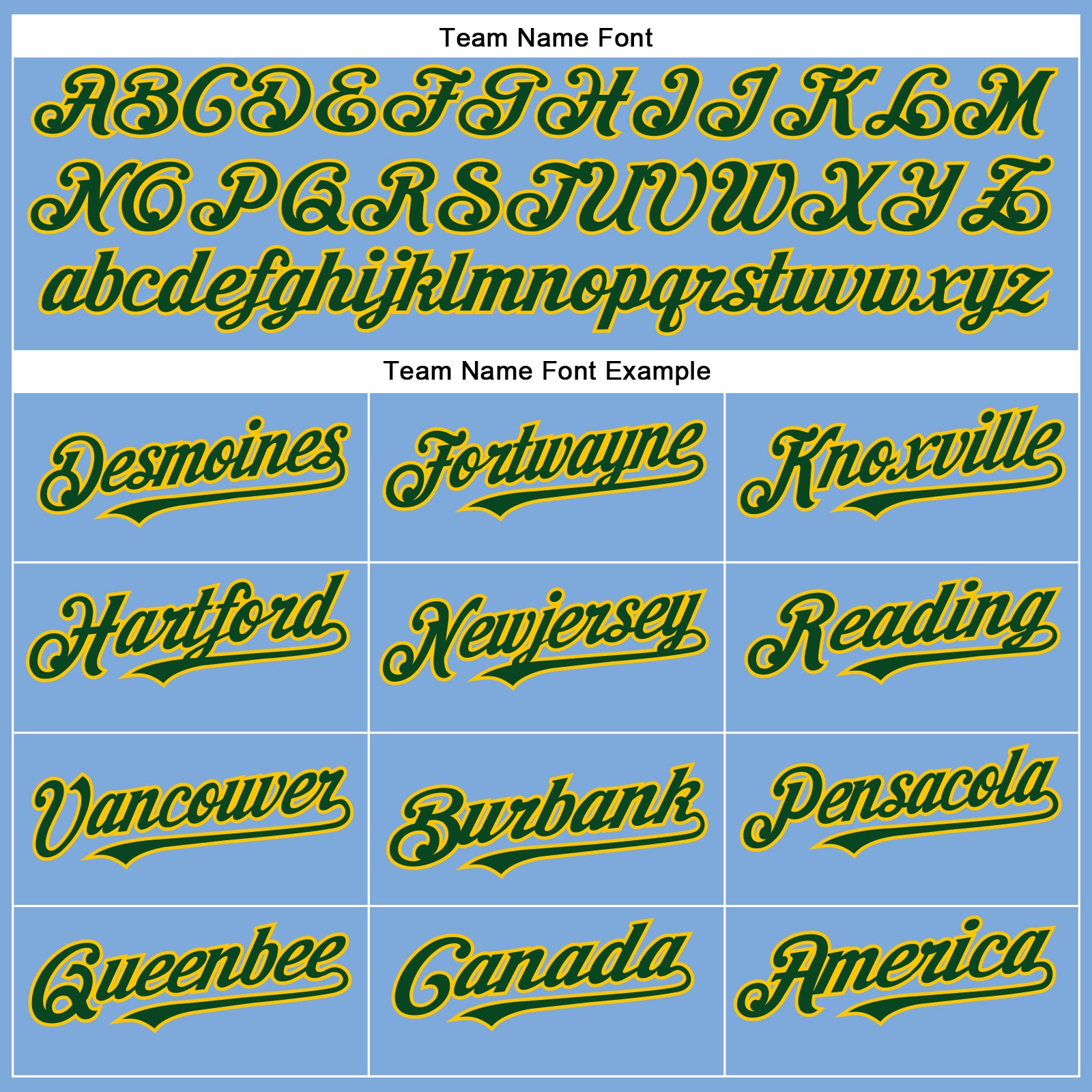 Custom Light Blue Green-Yellow Authentic Baseball Jersey