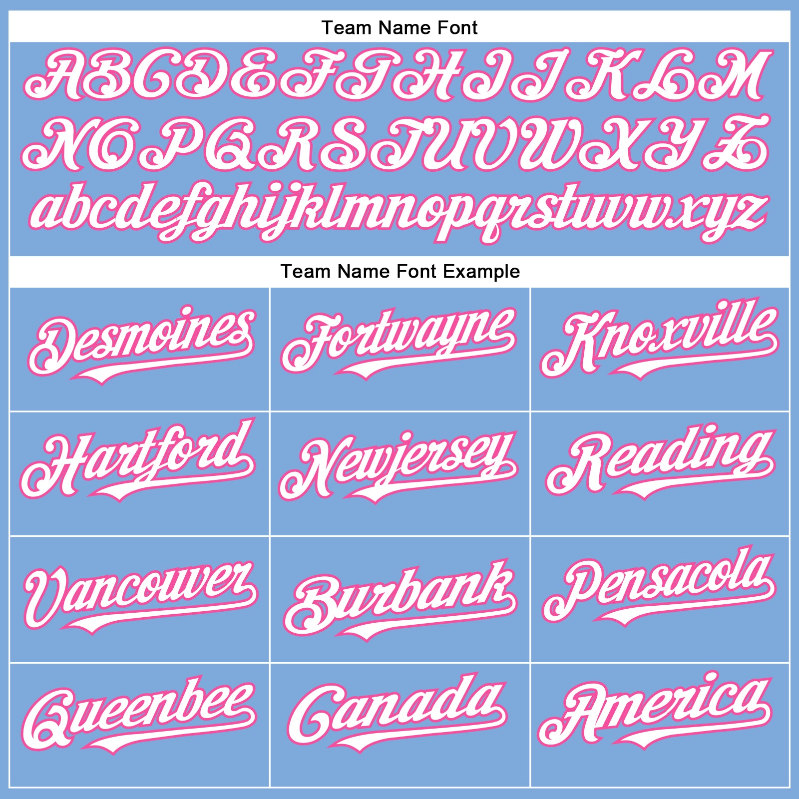 Custom Light Blue White-Pink Authentic Baseball Jersey