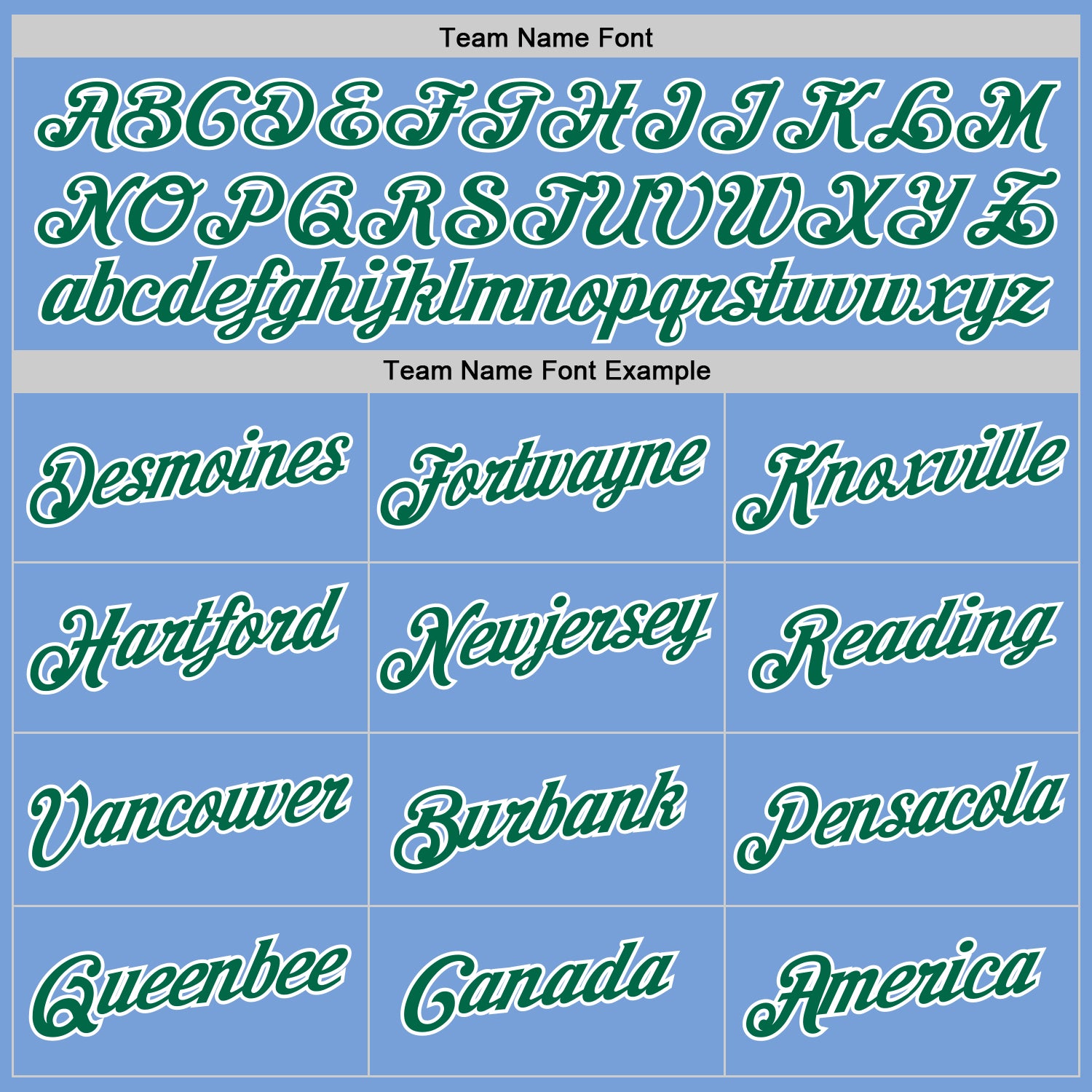 Custom Light Blue Kelly Green-White Authentic Throwback Basketball Jersey