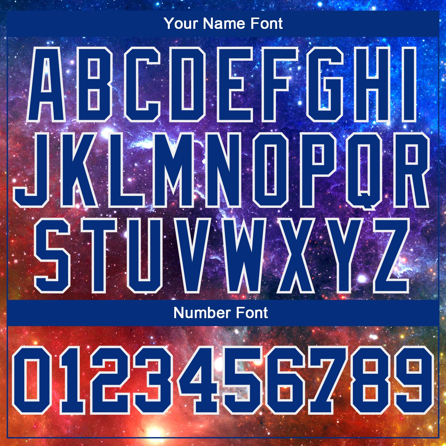 Custom Galactic White-Light Blue 3D Pattern Long Sleeve Performance T-Shirt