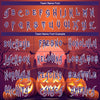 Custom 3D Pattern Halloween Pumpkins Horror Night Long Sleeve Performance T-Shirt