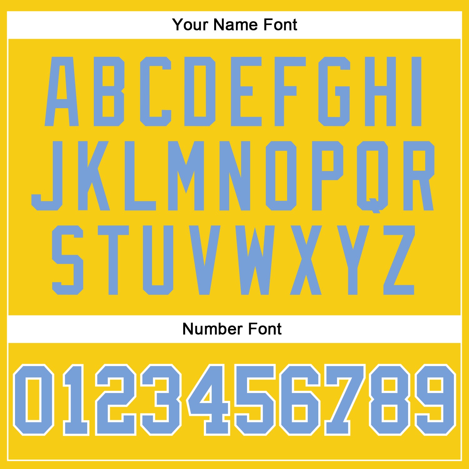 Custom Gold Light Blue-White Long Sleeve Performance T-Shirt