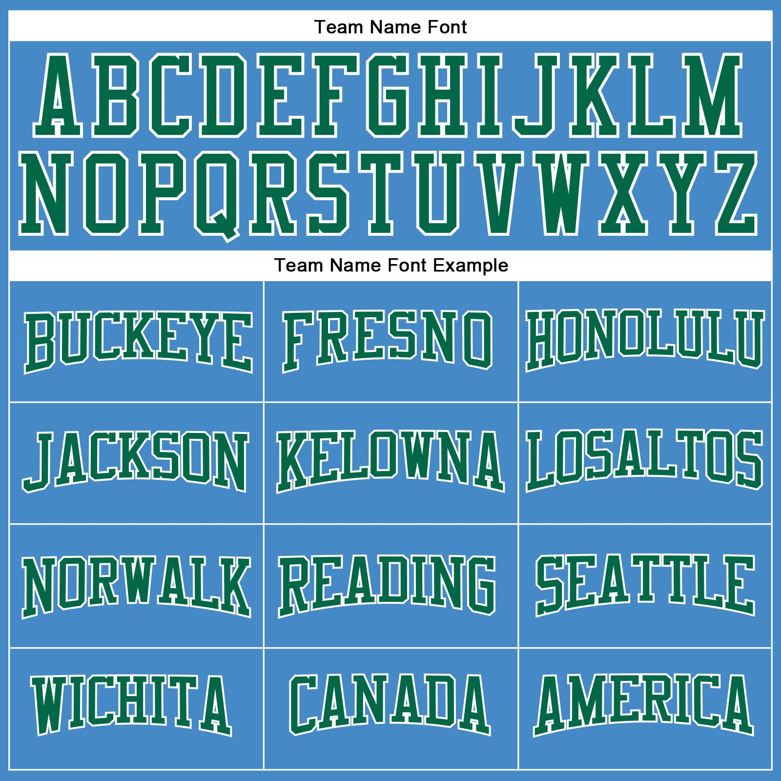 Custom Powder Blue Kelly Green-White Long Sleeve Performance T-Shirt