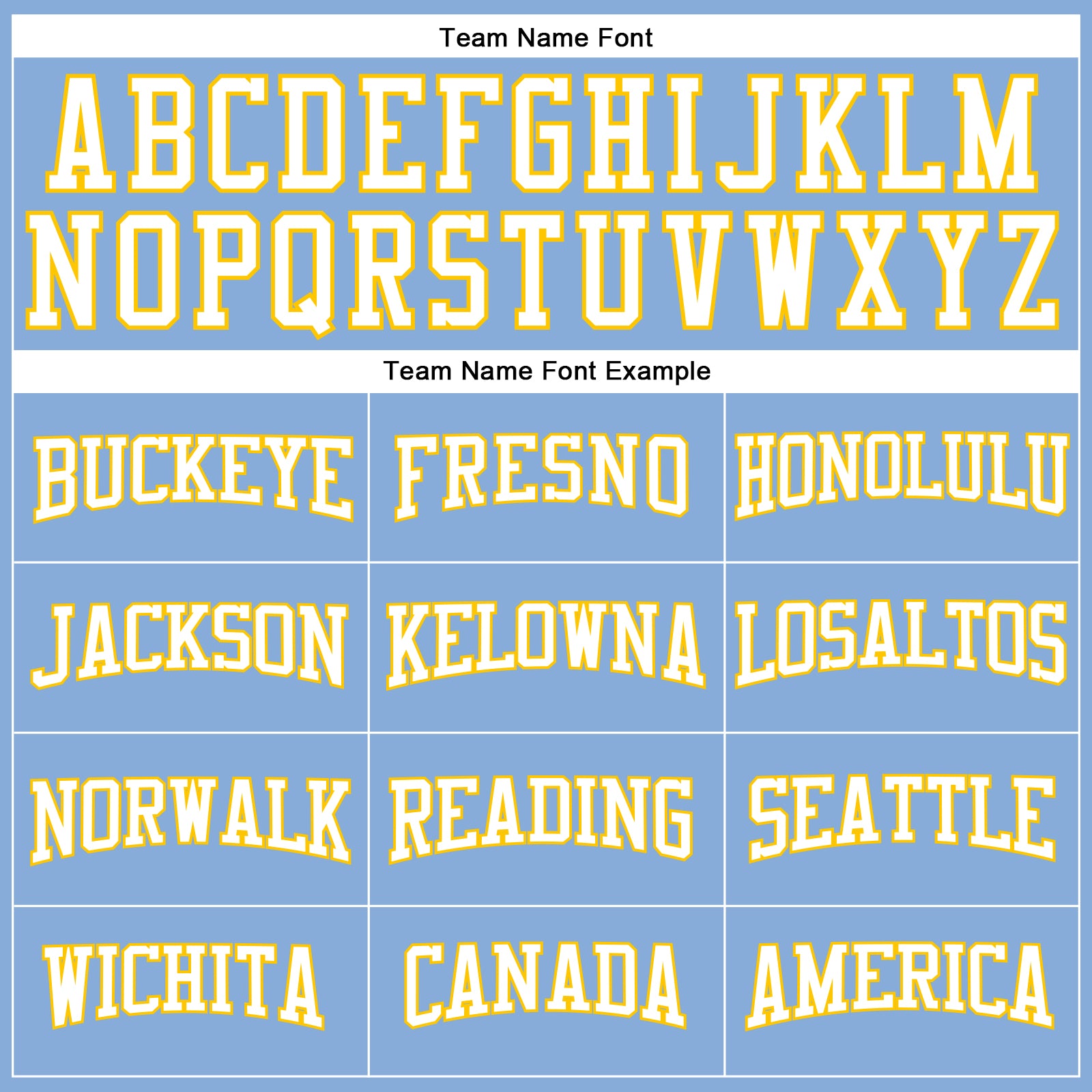 Custom Light Blue White-Gold Long Sleeve Performance T-Shirt