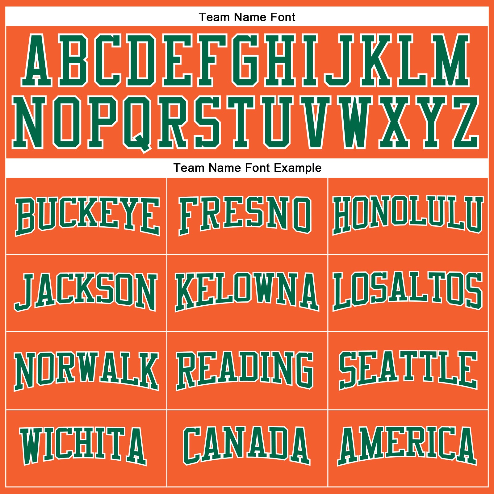 Custom Orange Kelly Green-White Long Sleeve Performance T-Shirt