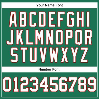 Custom Kelly Green White-Red Long Sleeve Performance Salute To Service T-Shirt