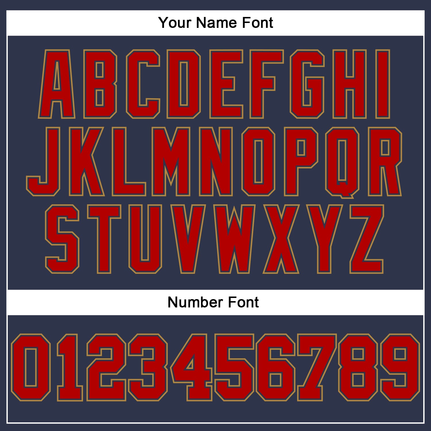 Custom Navy Red-Old Gold Long Sleeve Performance Salute To Service T-Shirt