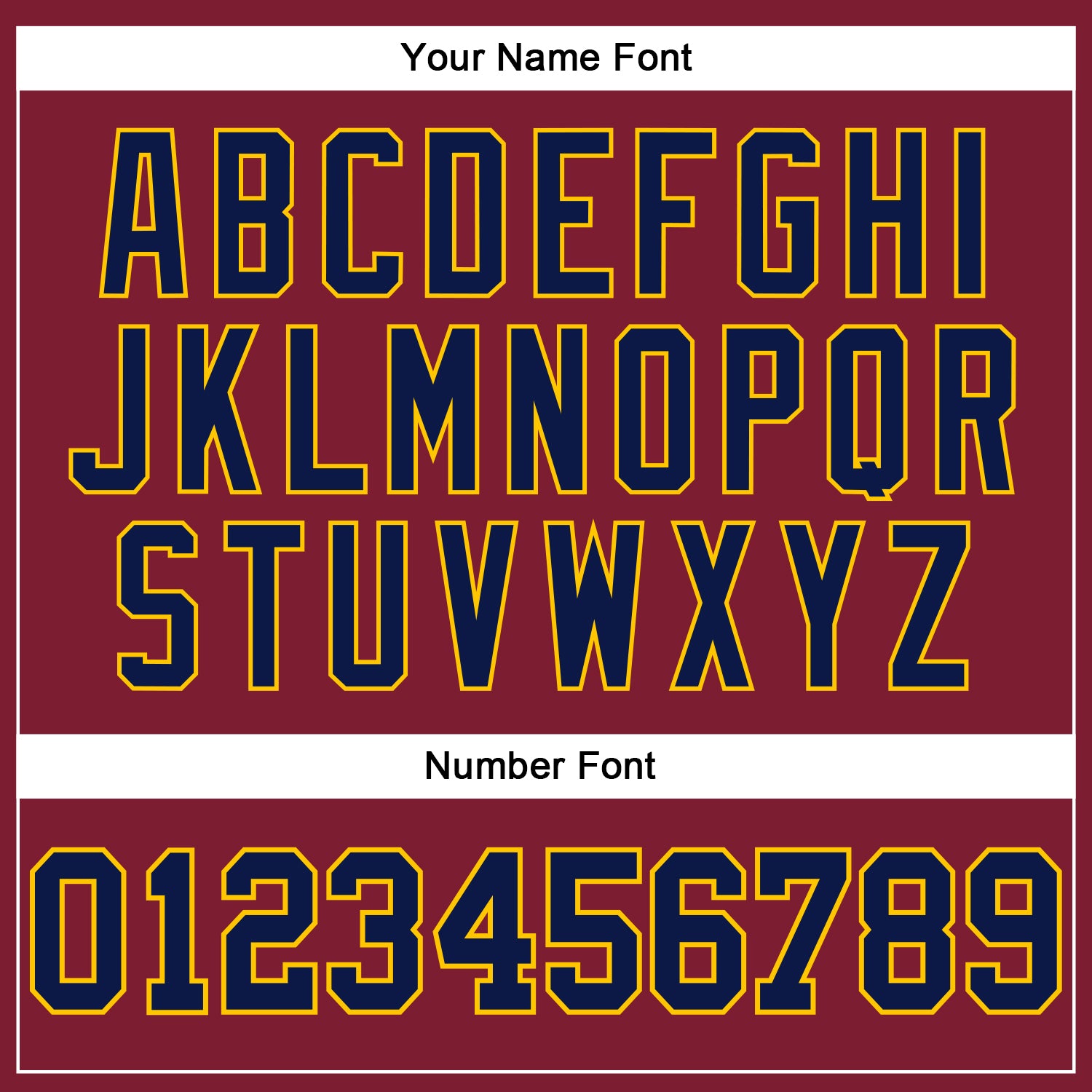 Custom Crimson Navy-Gold Long Sleeve Performance T-Shirt