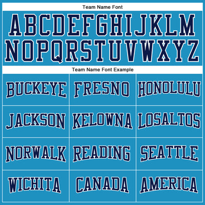 Custom Panther Blue Navy-White Long Sleeve Performance T-Shirt