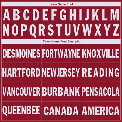 Custom Maroon White V-Neck Basketball Jersey