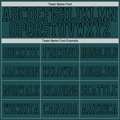 Custom Midnight Green Midnight Green-Black Mesh Authentic Football Jersey