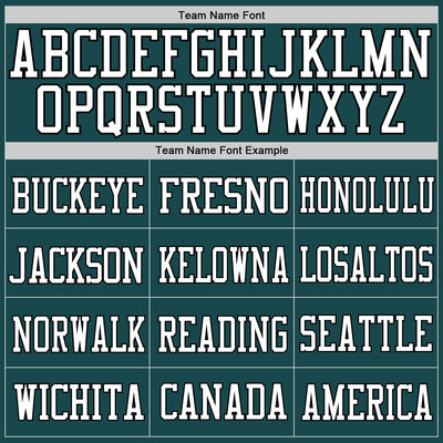 Custom Midnight Green White-Old Gold Mesh Authentic Football Jersey