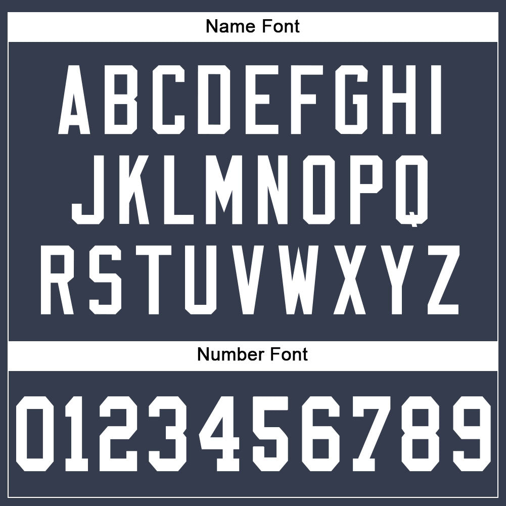 Custom Navy White Mesh Authentic Football Jersey