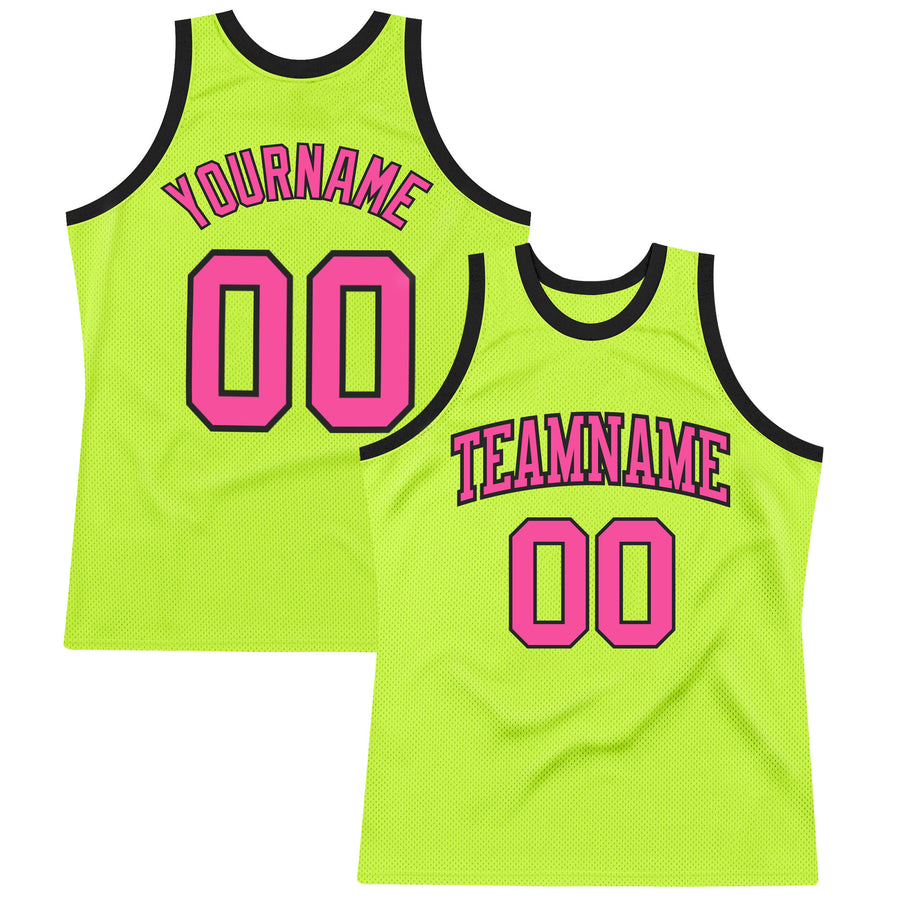 Custom Neon Green Basketball Games Jerseys Green Sports V Tank Top Tagged Basketball  Uniform - FansIdea