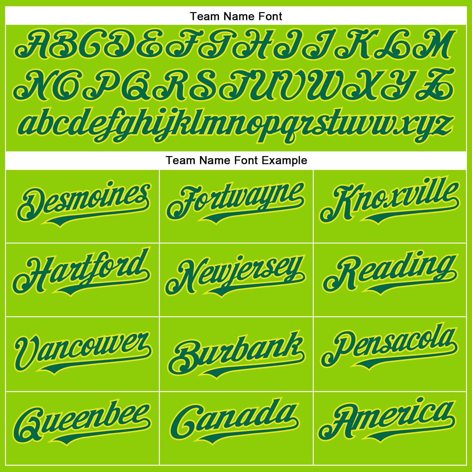 Custom Neon Green Kelly Green-Neon Yellow Authentic Baseball Jersey