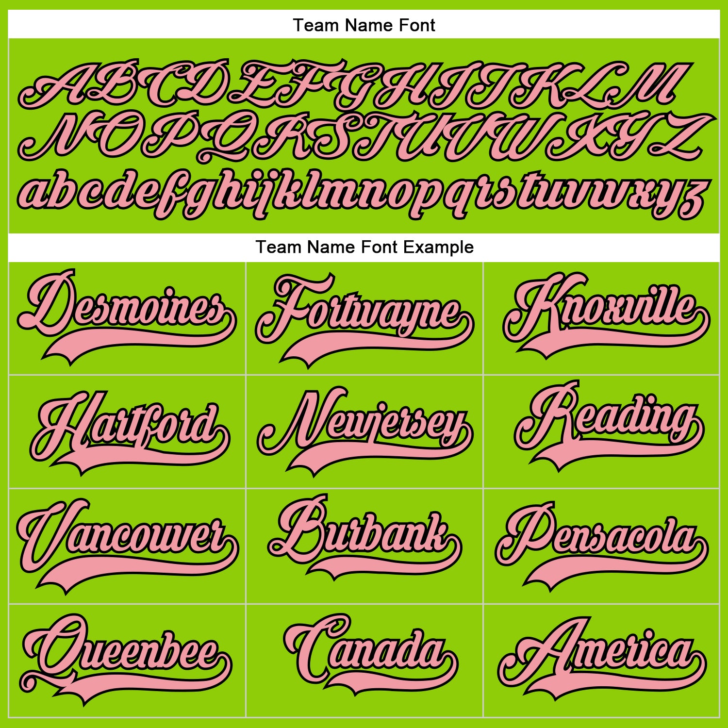 Custom Neon Green Medium Pink-Black Hockey Lace Neck Jersey