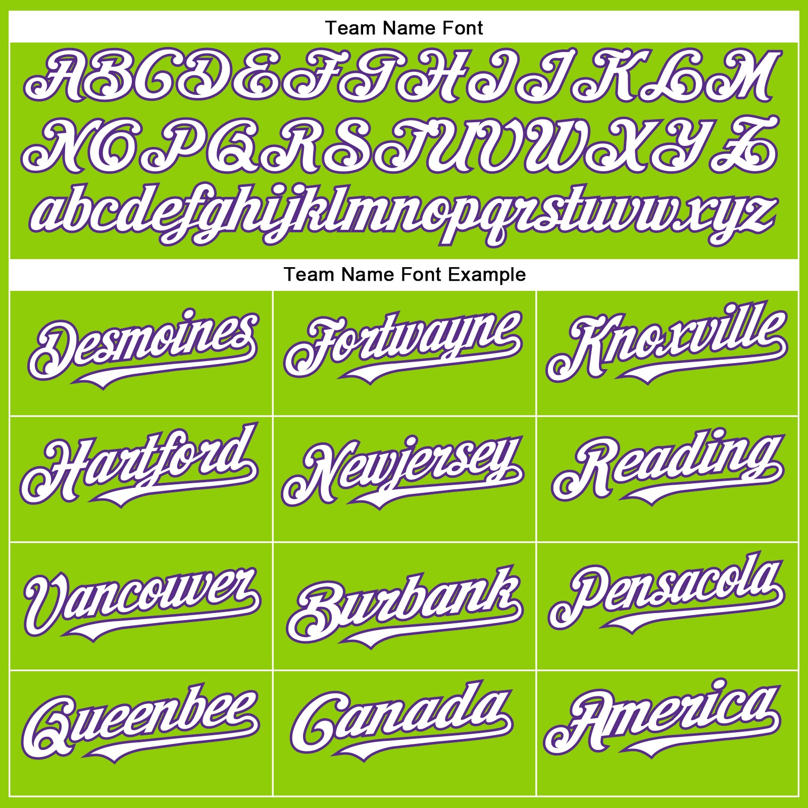 Custom Neon Green White-Purple Authentic Baseball Jersey