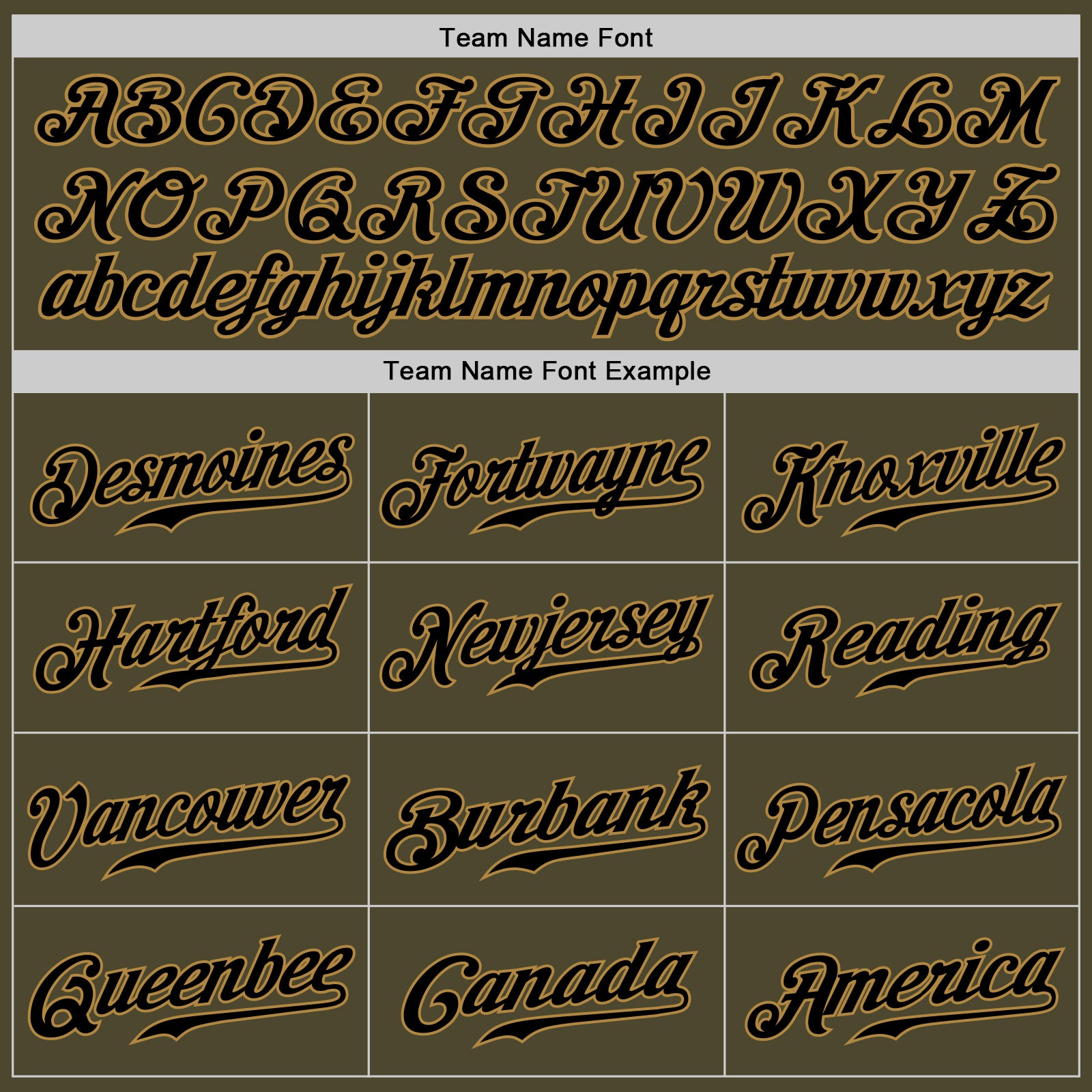 Custom Olive Black-Old Gold Authentic Salute To Service Baseball Jersey