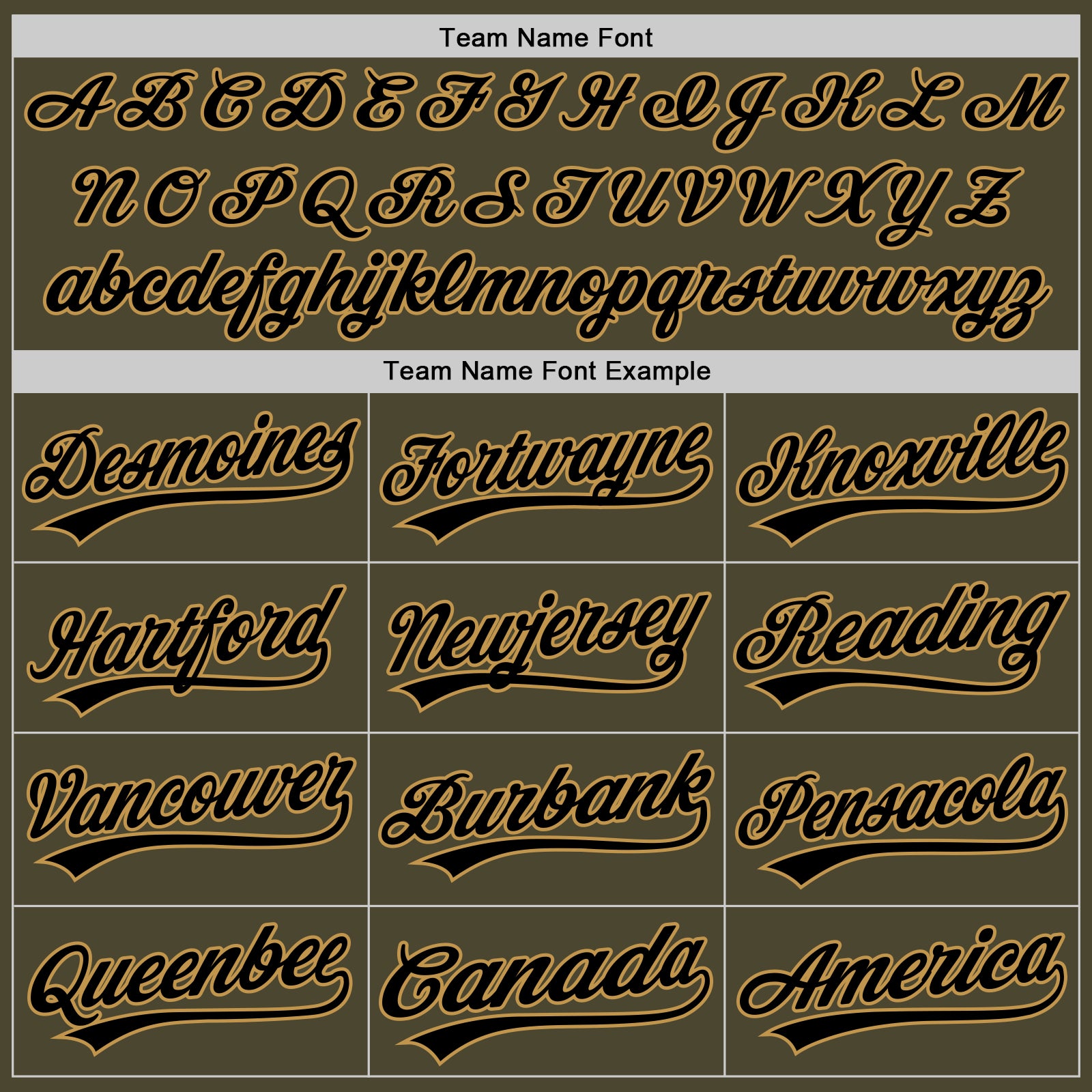 Custom Olive Black-Old Gold Authentic Throwback Salute To Service Baseball Jersey