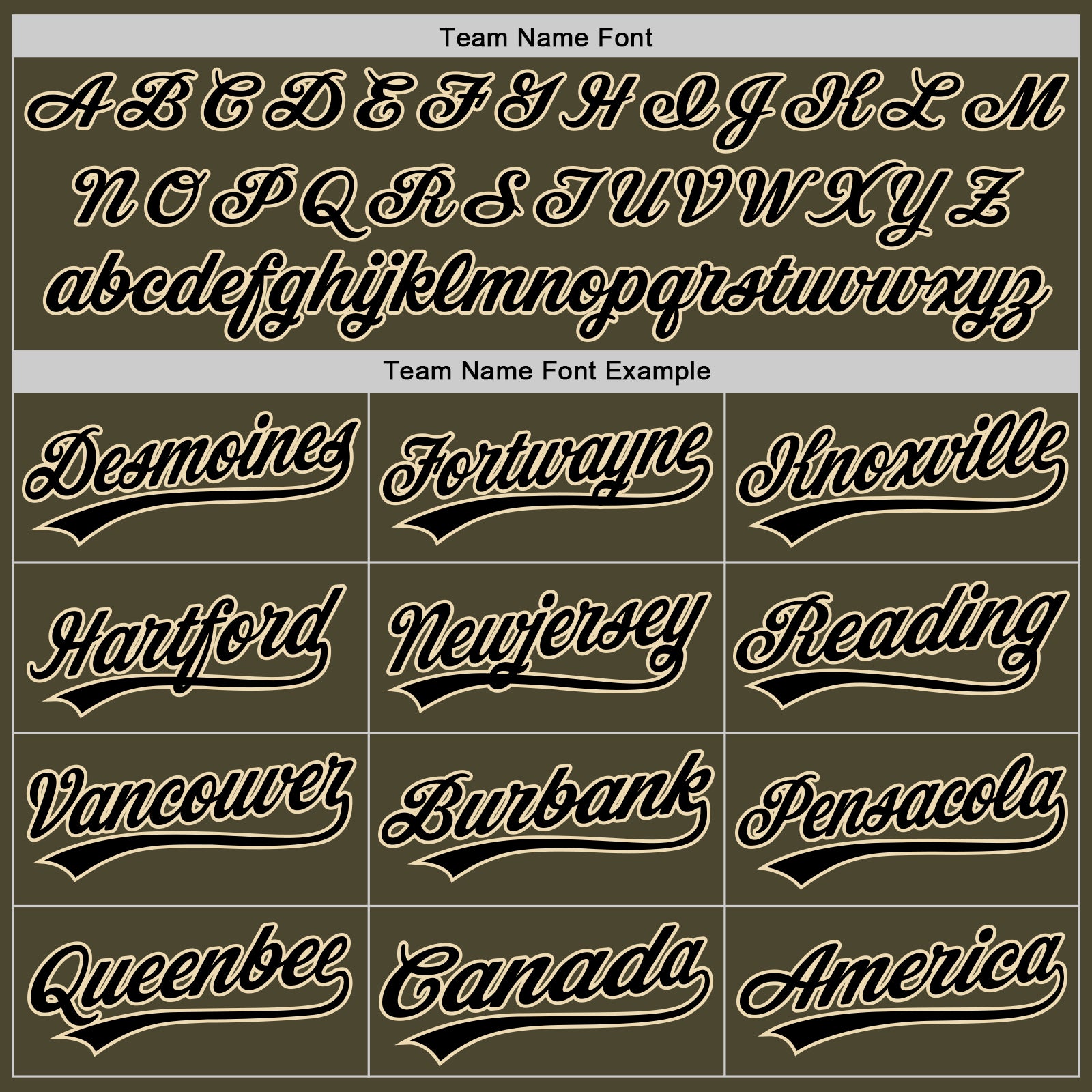 Custom Olive Black-Cream Authentic Throwback Salute To Service Baseball Jersey