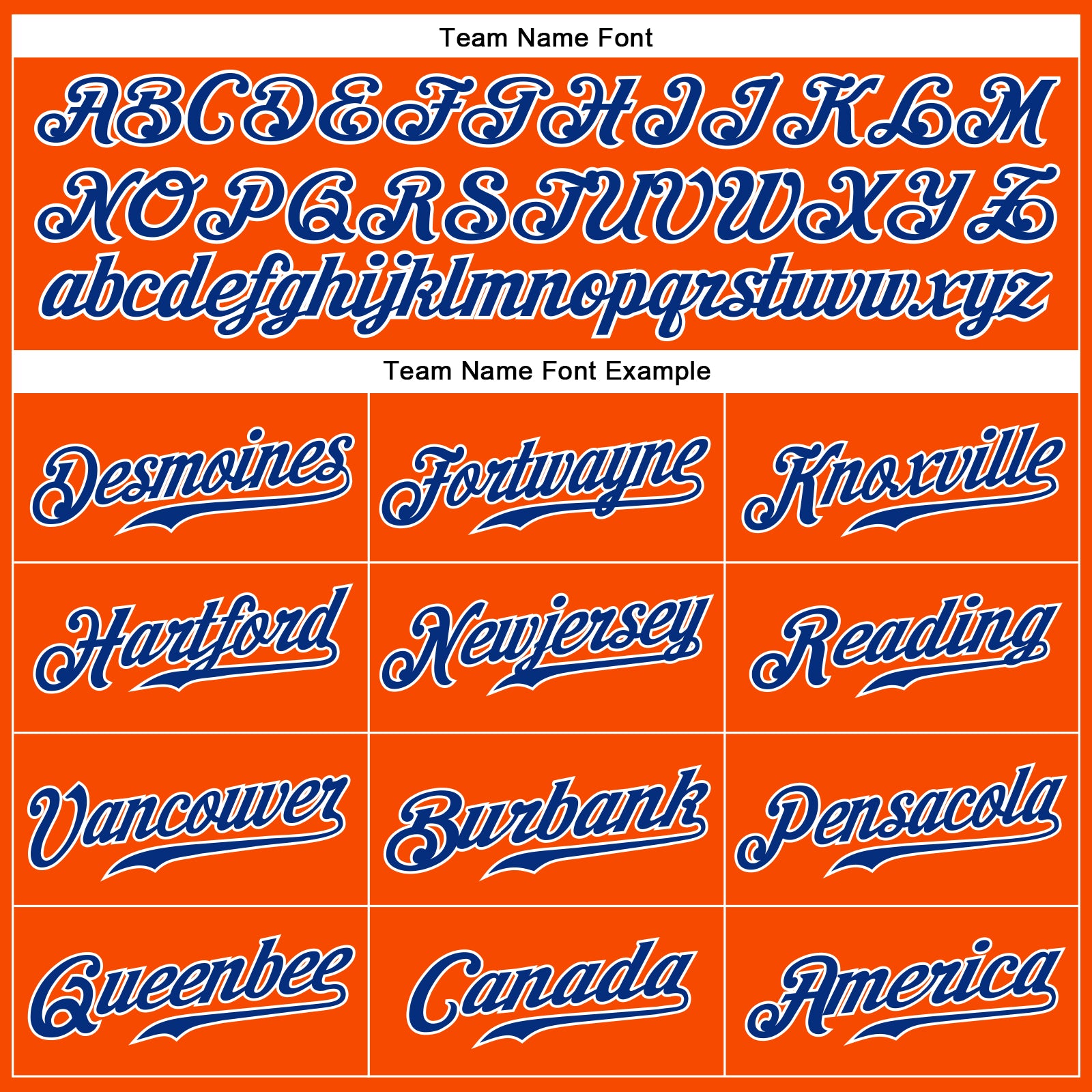 Custom Orange Royal-White Authentic Sleeveless Baseball Jersey