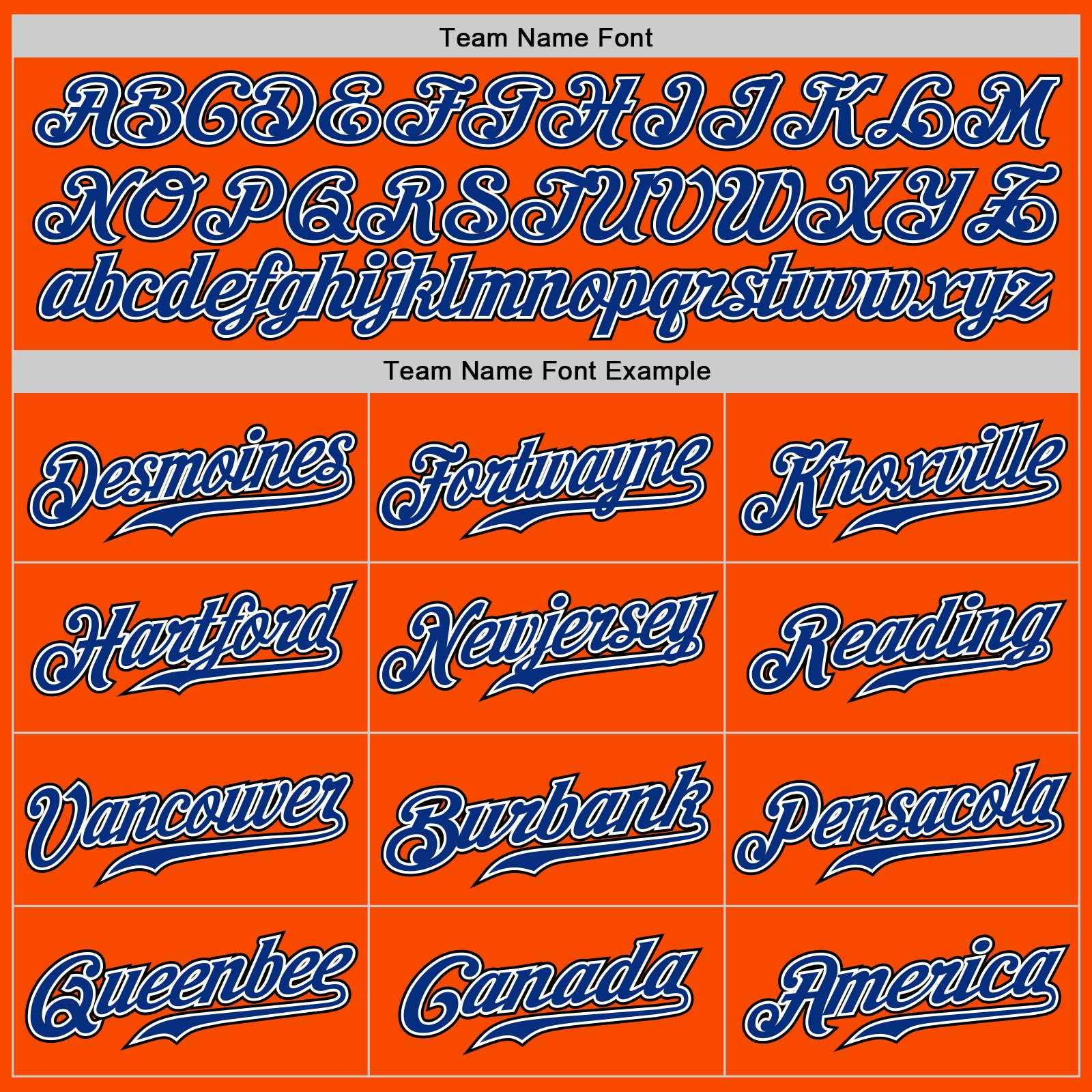 Custom Orange Royal-Black Authentic Baseball Jersey