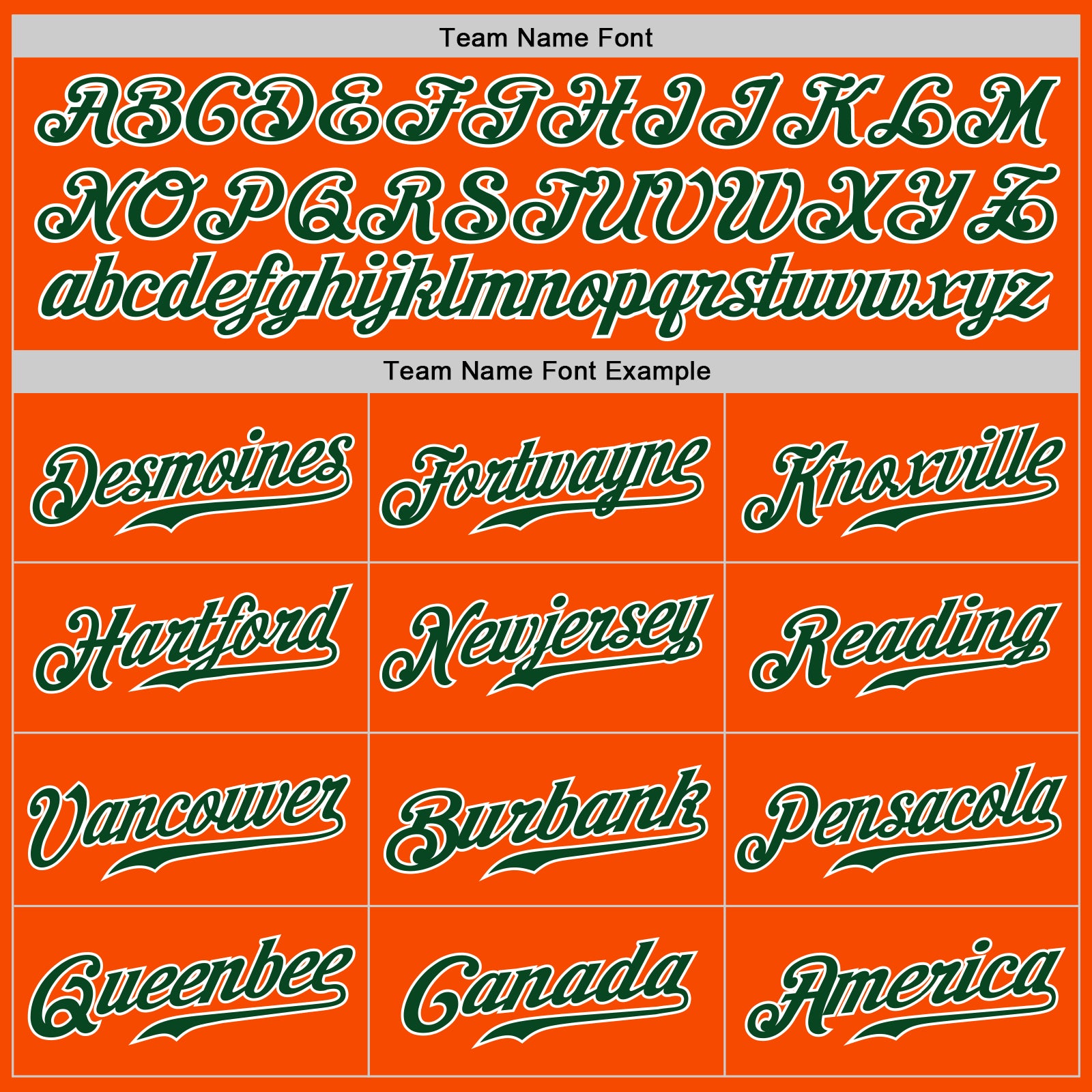 Custom Orange Green-White Authentic Baseball Jersey