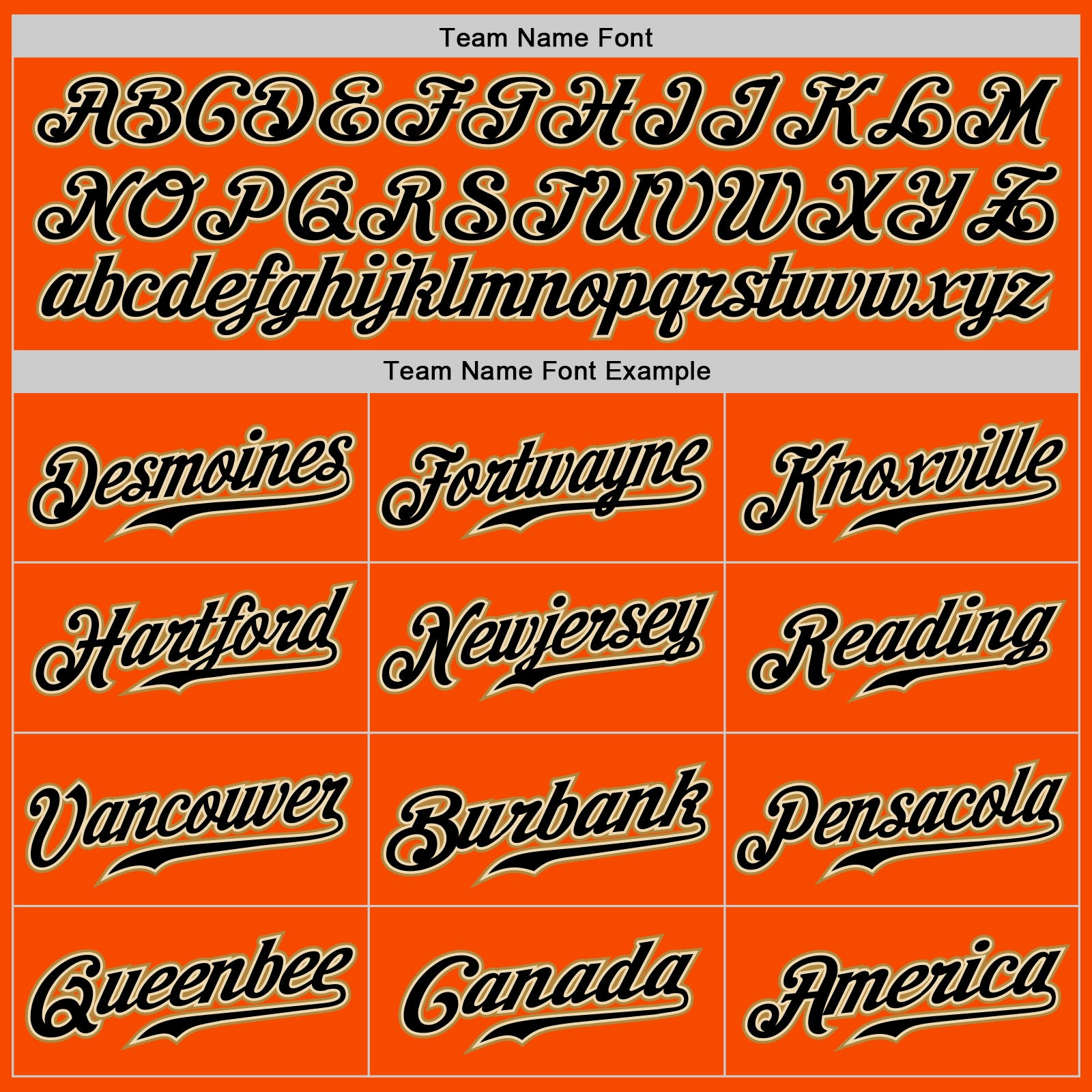 Custom Orange Black-Old Gold Authentic Baseball Jersey