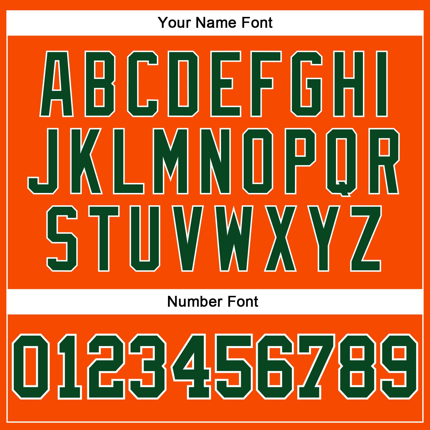 Custom Orange Green-White Authentic Throwback Basketball Jersey