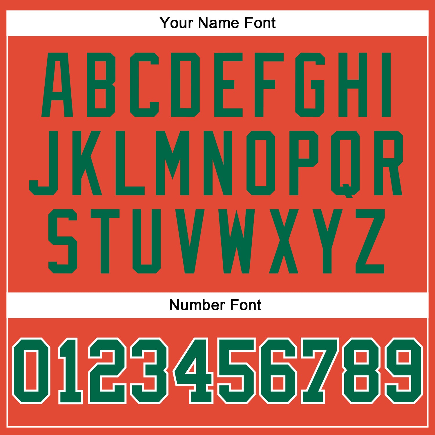 Custom Orange White Pinstripe Kelly Green Authentic Basketball Jersey