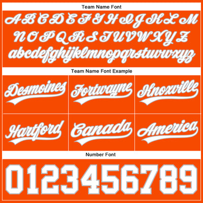 Custom Orange White-Gray Authentic Basketball Shorts