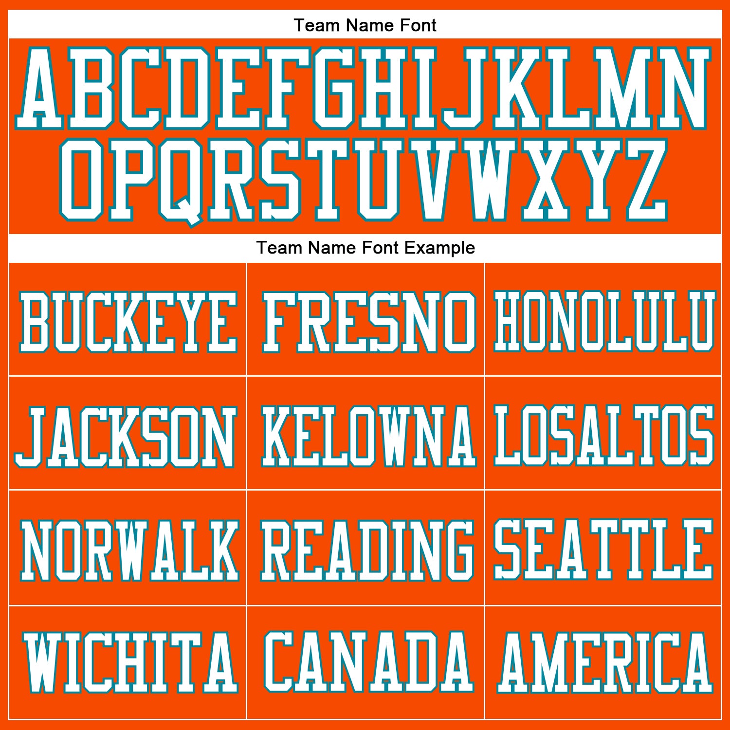 Custom Orange White-Teal Mesh Authentic Football Jersey