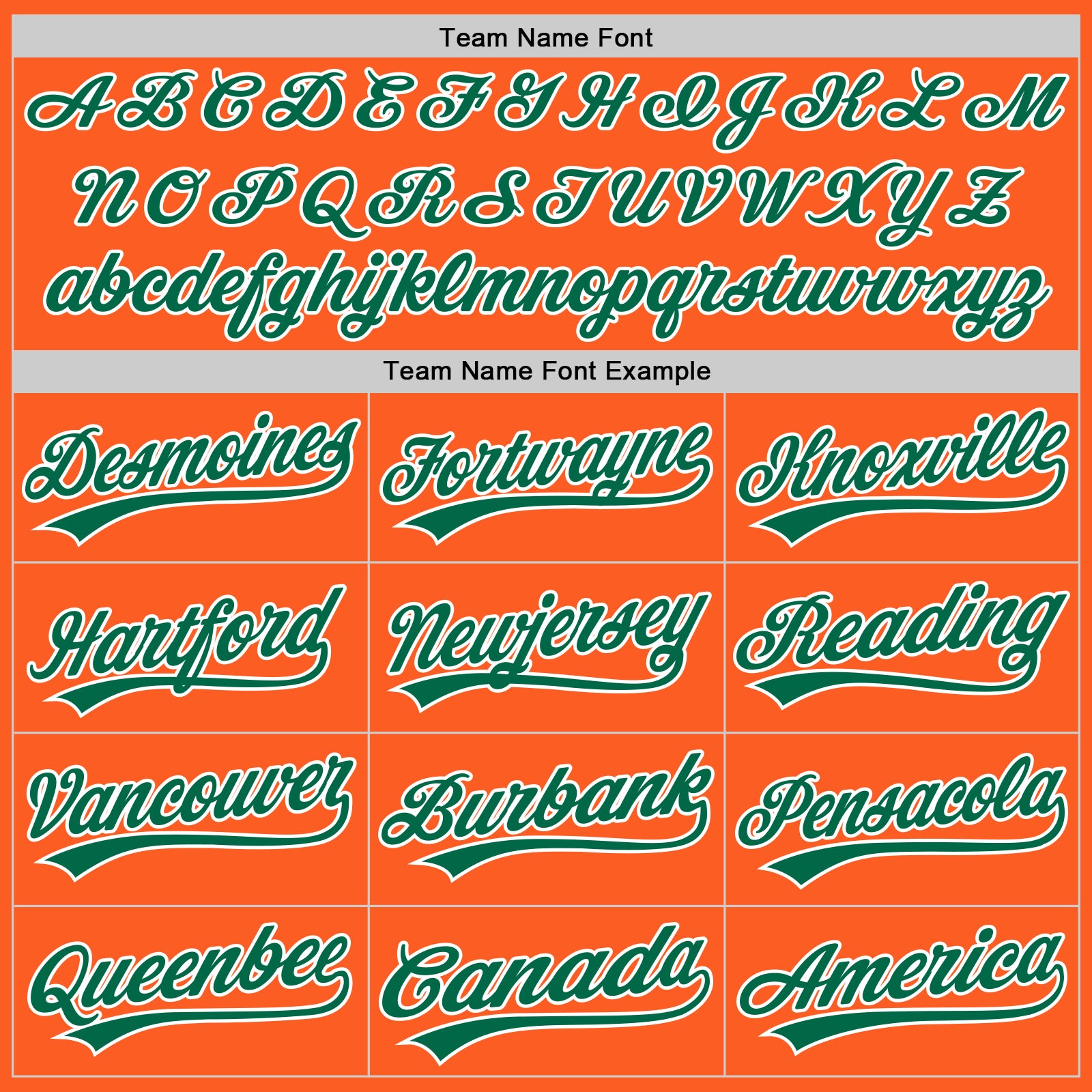 Custom Orange Kelly Green-White Authentic Throwback Baseball Jersey