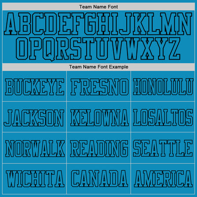 Custom Panther Blue Panther Blue-Black Mesh Authentic Football Jersey