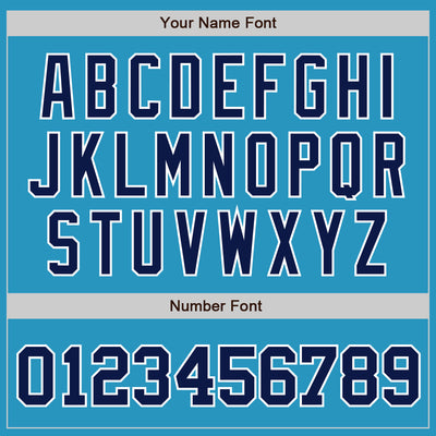 Custom Panther Blue Navy-White Authentic Baseball Jersey