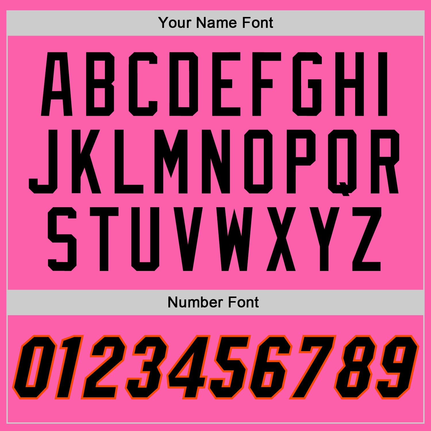 Custom Pink Black-Orange Authentic Baseball Jersey