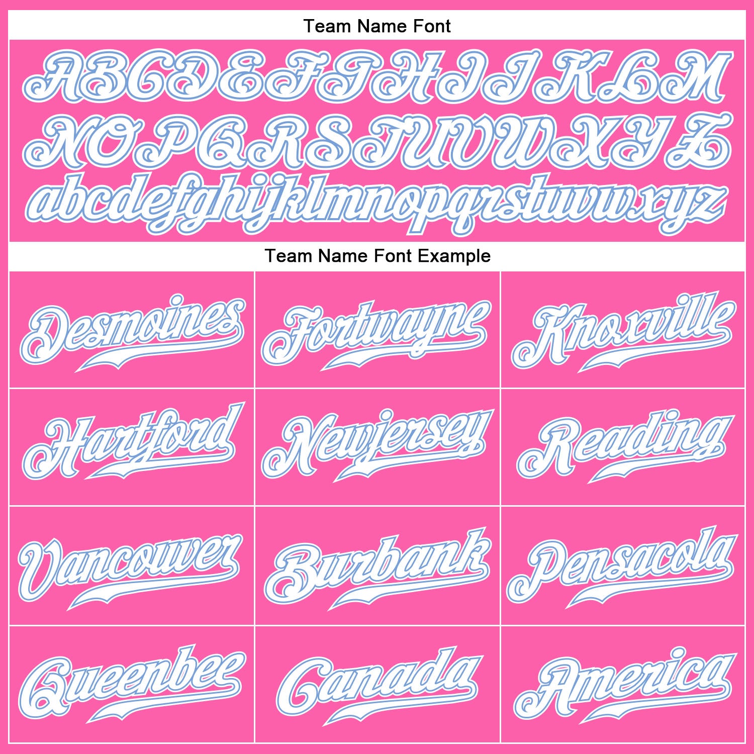 Custom Pink White-Light Blue Authentic Baseball Jersey