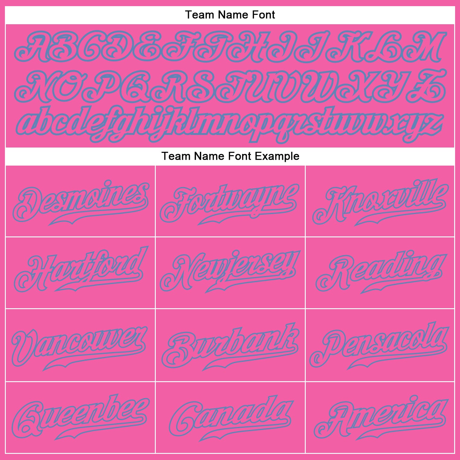 Custom Pink Pink-Light Blue Authentic Baseball Jersey