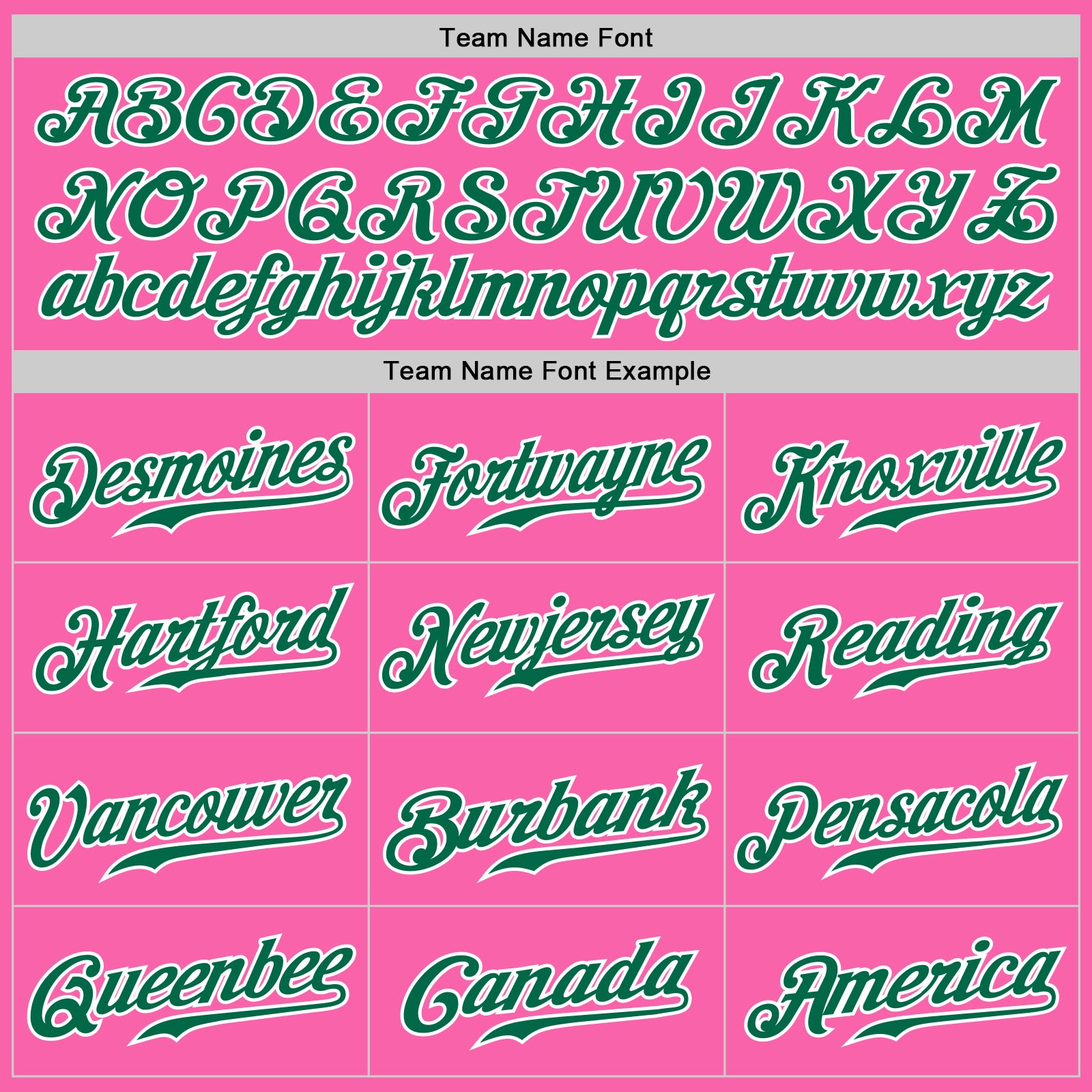 Custom Pink White Pinstripe Kelly Green-White Authentic Baseball Jersey