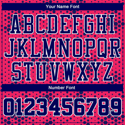 Custom Pink Royal-White Round Neck Sublimation Basketball Suit Jersey