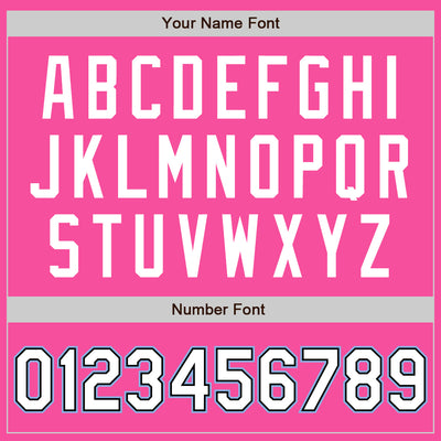 Custom Pink White Black-Light Blue Authentic Baseball Jersey