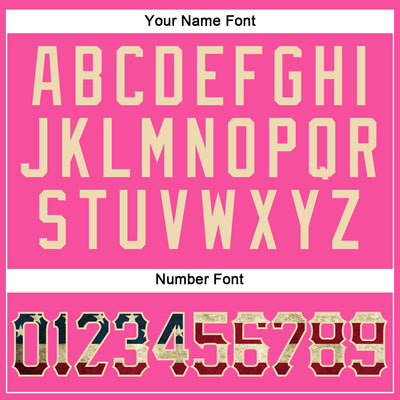 Custom Pink Vintage USA Flag-City Cream Performance T-Shirt