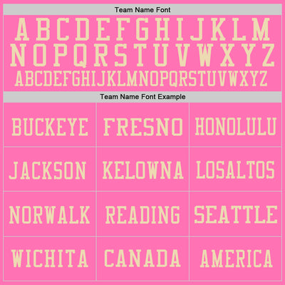 Custom Pink Vintage USA Flag-City Cream Mesh Authentic Football Jersey