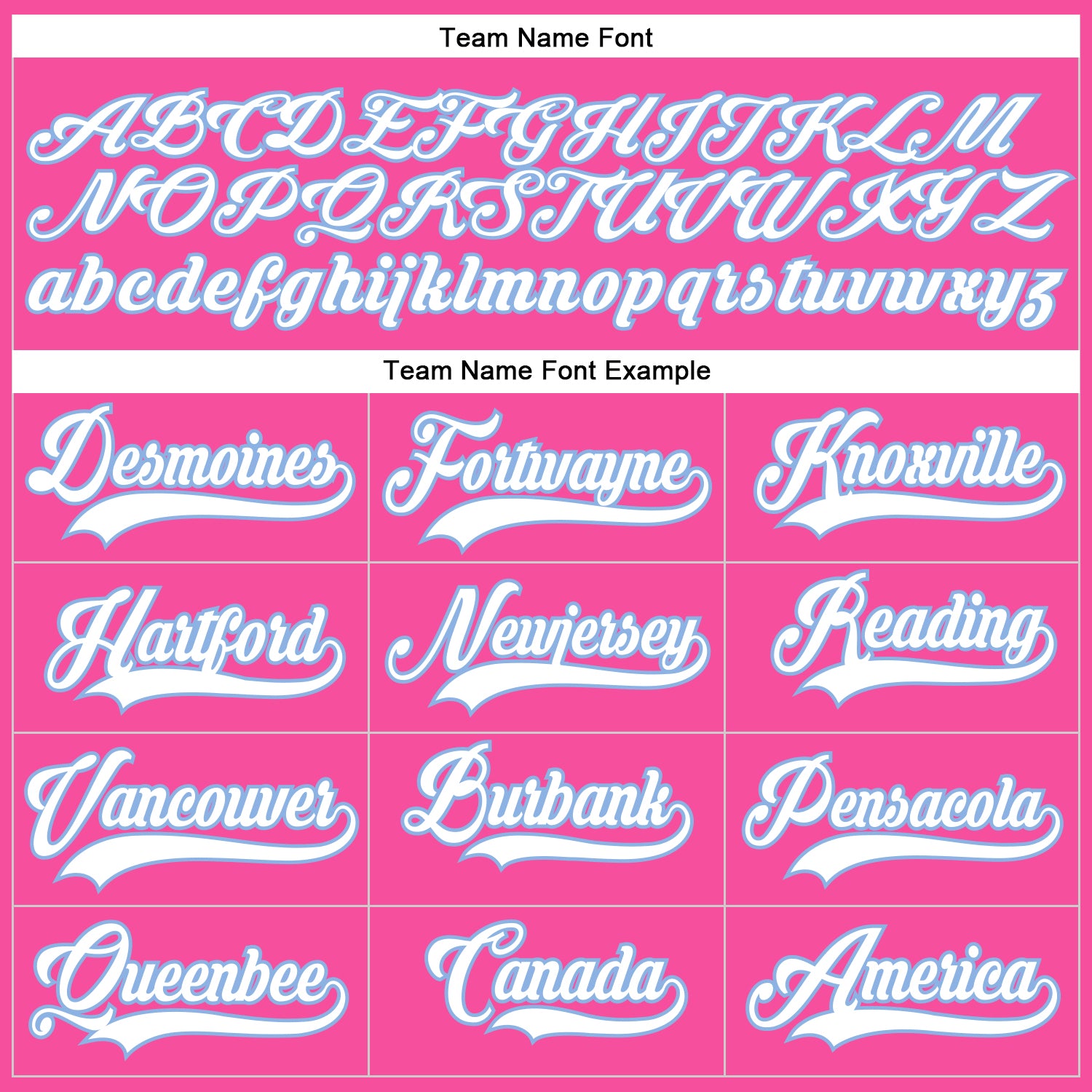 Custom Pink White-Light Blue Hockey Lace Neck Jersey