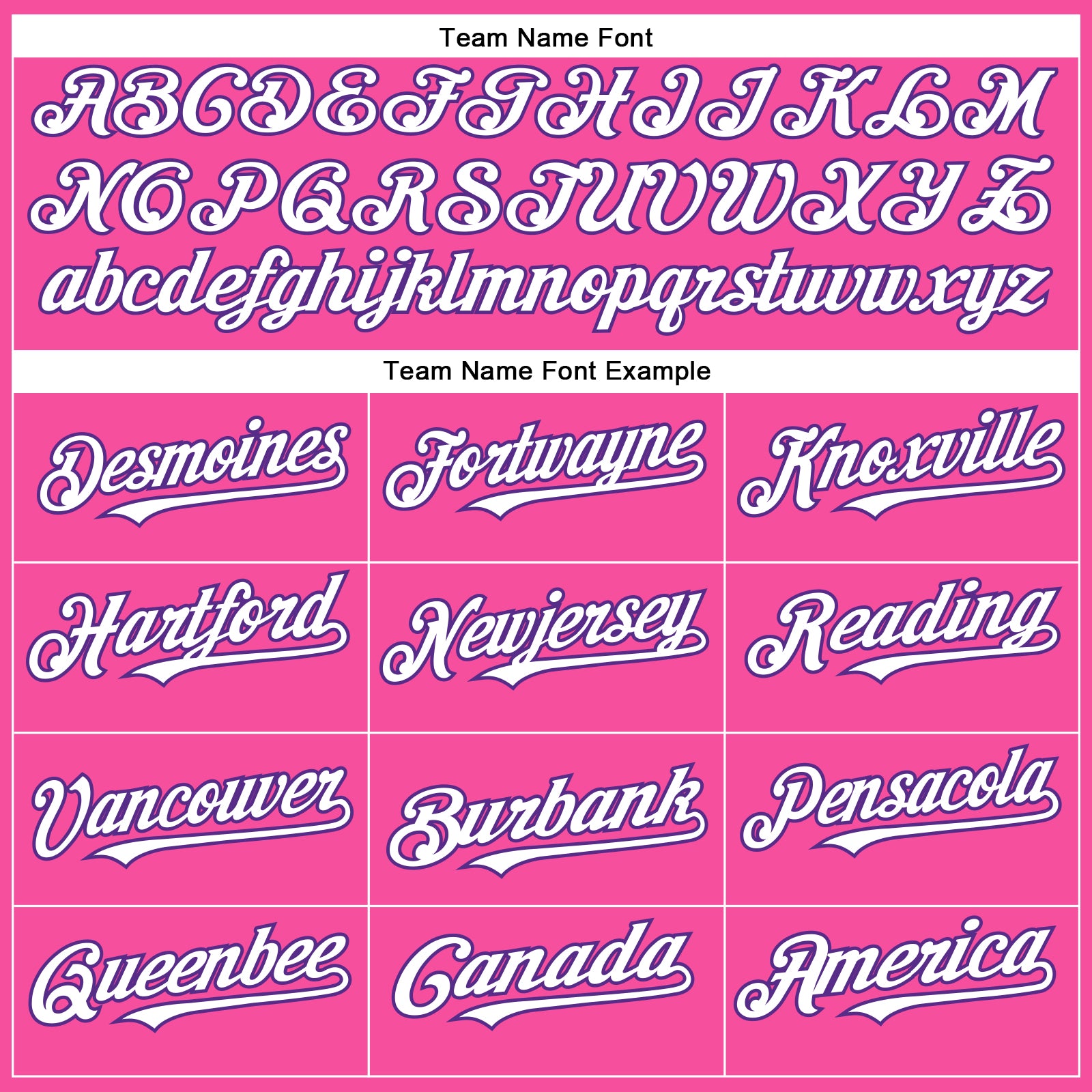 Custom Pink White-Purple Authentic Baseball Jersey