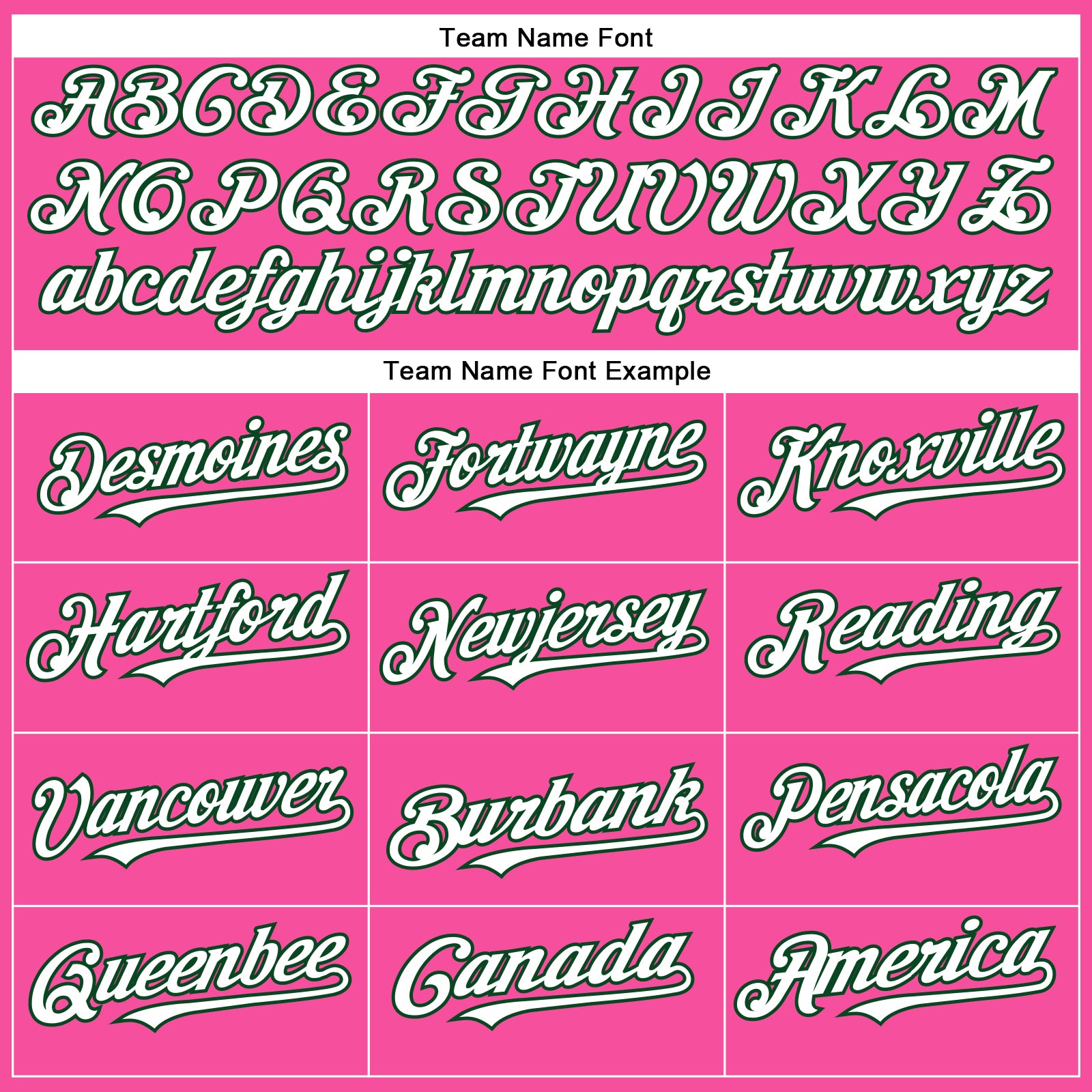 Custom Pink White-Green Authentic Baseball Jersey