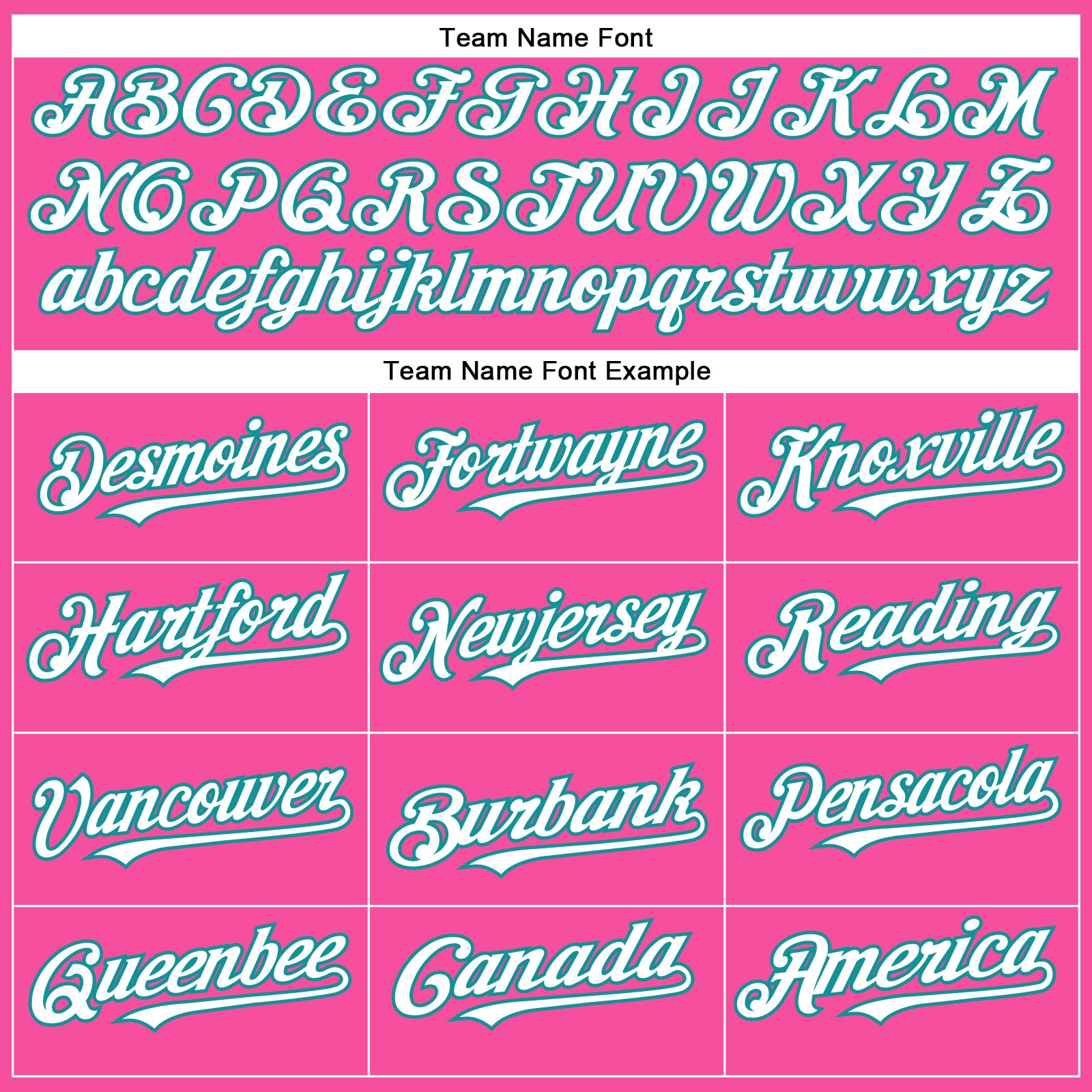 Custom Pink White-Teal Authentic Baseball Jersey